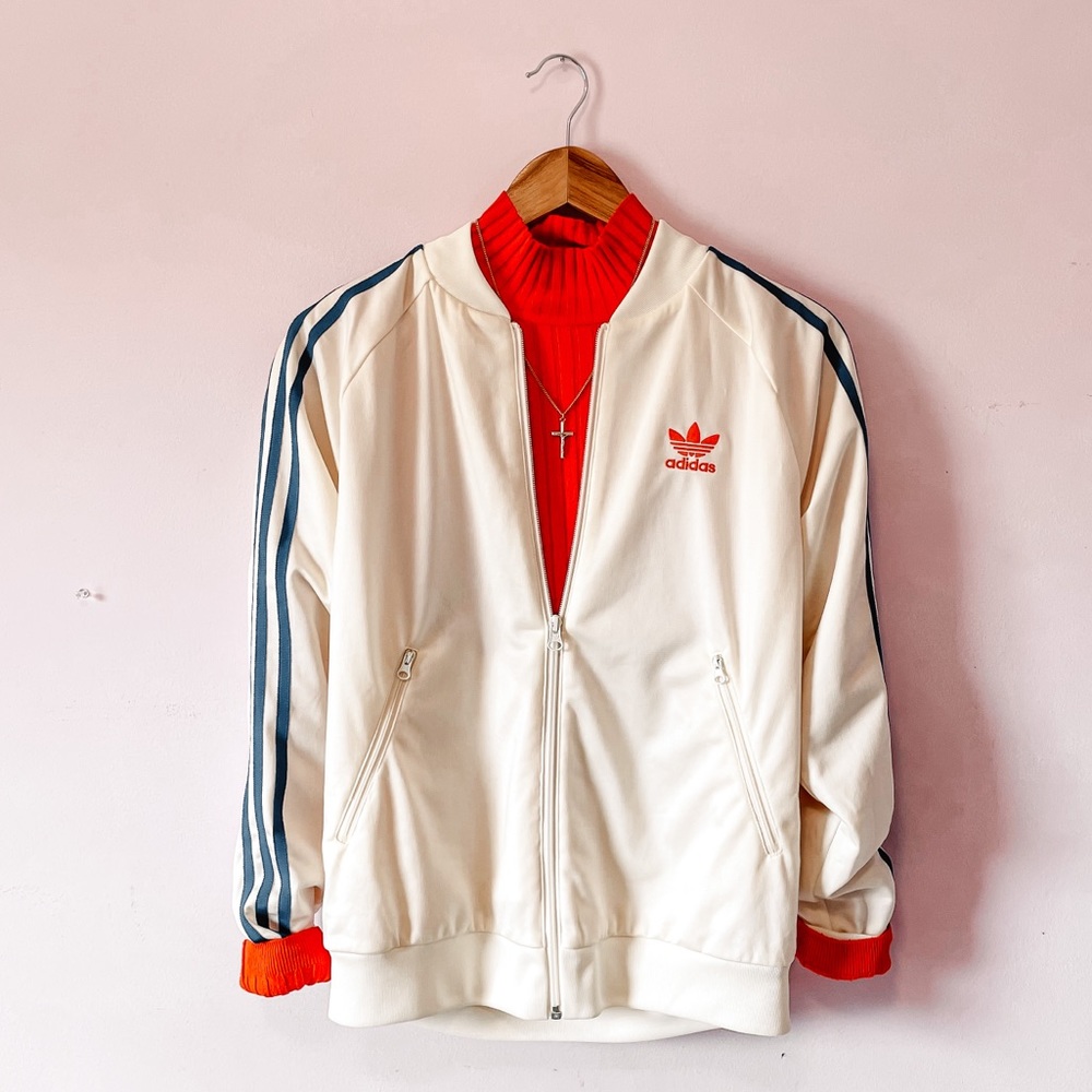 • rare Adidas limited edition adi dassler embroidered bomber jacket • - Picture 3 of 16
